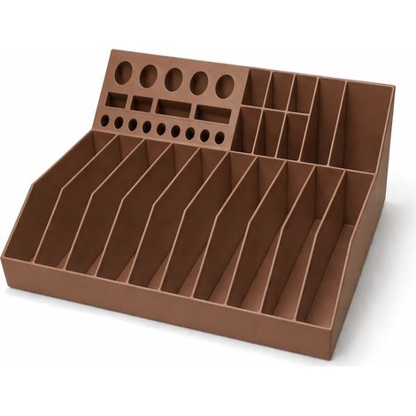 Organizador de herramientas gris para taller, para destornilladores y alicates. (1/3)