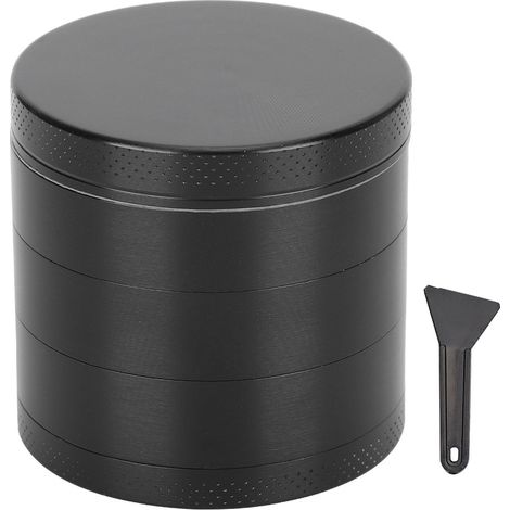 Broyeur à Herbes 5 Étages en Alliage de Zinc avec Filtre Double pour Épices et Tabac, 53mm (1/5)