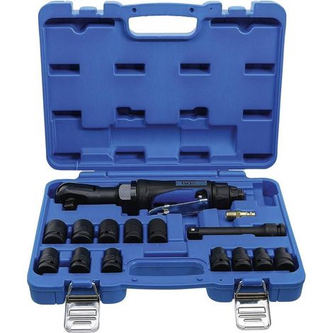 Jeu de Visseuses à Cliquet à Air Comprimé 12,5 mm (1/2) - 102 Nm, 14 pcs - Puissance et Précision Professionnelle - D-Work (1/5)