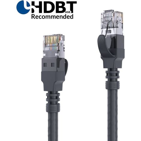 PureLink MC1000-030 cable de red Negro 3 m Cat6a S/FTP (S-STP)