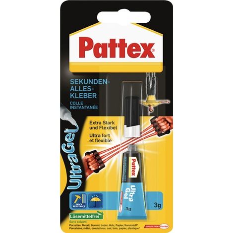 PATTEX Sekunden Alleskleber Ultragel 3g (1/5)
