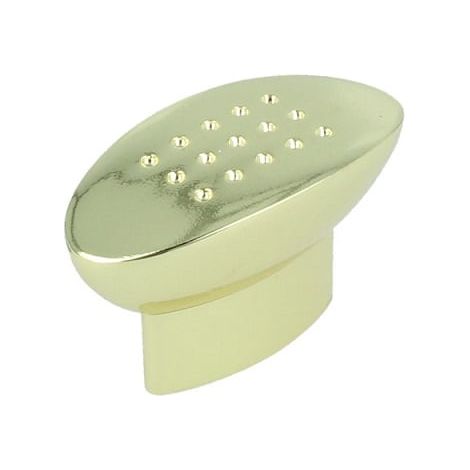 Möbelknopf Möbelgriff Gold glänzend Breite 43mm Schubladenknopf Kommodenknopf (1/4)