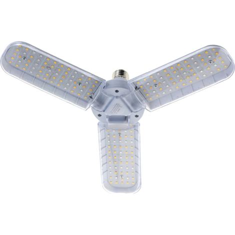 Lampe de culture LED pliable à spectre complet E27 36 W 3 feuilles 335 mm (1/5)