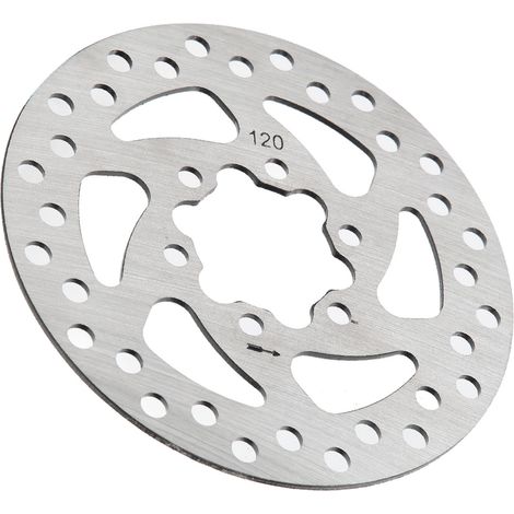 Disque de frein 120 pour trottinette électrique/skateboard, pièces de rechange pour rotor/patin de frein, diamètre intérieur 34 (1/5)