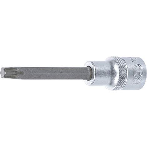 Chiave a bussola lunghezza 100 mm 12,5 mm (1/2") profilo a T (per Torx) T45 (1/3)