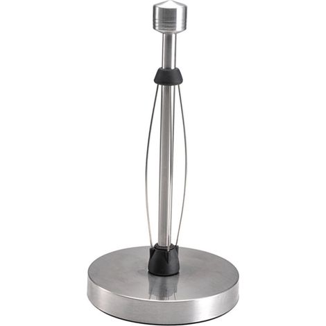 Porte-essuie-tout de comptoir en acier inoxydable, ouverture facile d'une seule main, base lestée pour une stabilité optimale, 33 cm (13 pouces). (1/4)