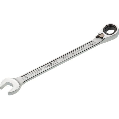 Llave  de  carraca  Hazet  606  SW  10mm  L.154,5mm  reversible,  anillo  15  grados  -  606-10 (1/3)