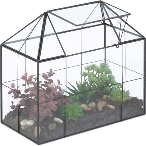 Filiyano-Terrarium en forme de serre pour plantes en pot (1/5)