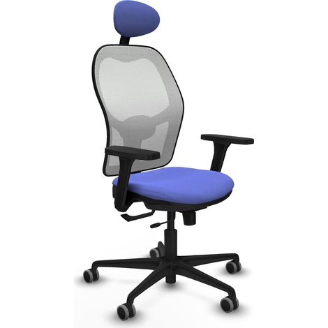 Sedia da ufficio piqueras y crespo Jorquera bianco braccioli 3D (1/2)