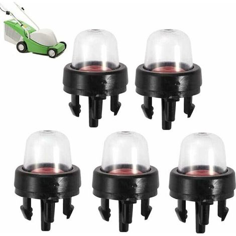5 Pièces Ampoules Amorçage d'Essence Pompe d'Amorçage Débroussailleuse Bulle d'Huile de Carburateur Accessoires de Rechange pour Tronçonneuse-Fontainebleau zhuoxuan (1/5)