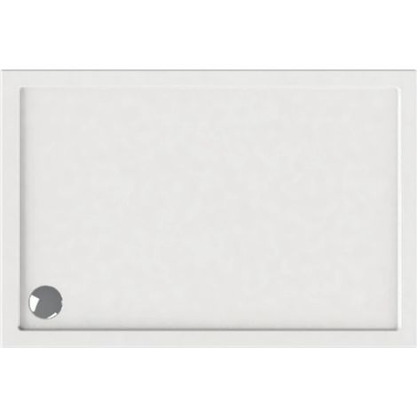 Piatto doccia 100x70 poliacril  slim colore bianco kamalu