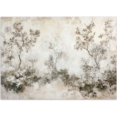 Fototapete Nebel zwischen den Bäumen 150x105 cm (1/5)