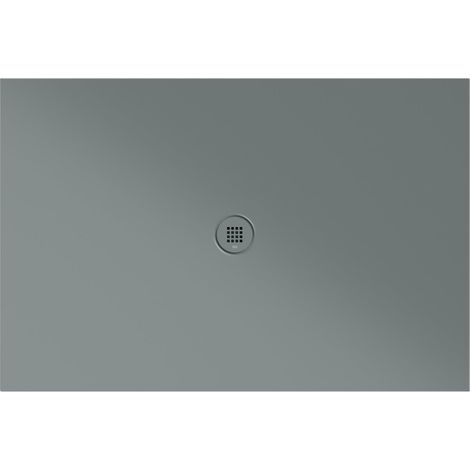Receveur de douche rectangulaire en céramique 120x80x2cm, agave mat