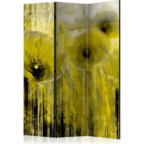 Paravent 3 Volets "Yellow Madness" 135x172cm (1/2)