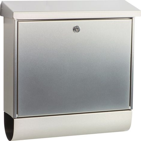 BURG-WÄCHTER  Buzón InoxStar  4710 Ni  A.315mm An.380mm  P.115mm VA  - 4710  NI
