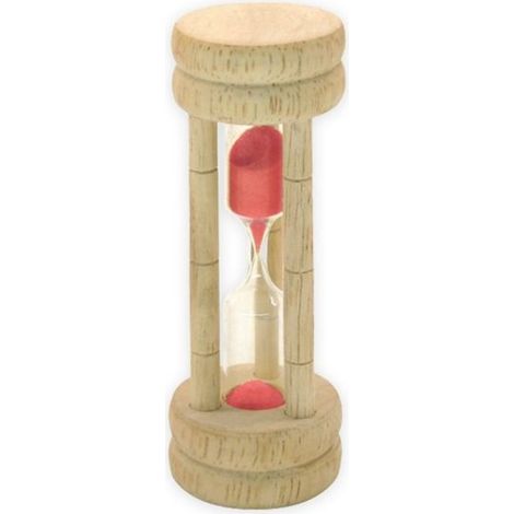 Sablier - Fackelmann - Wood Edition - 3 minutes - Verre - Bois de hêtre (1/5)