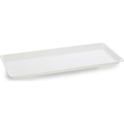 Plat en Plexiglas grande surface Blanc 465x205x17mm - Matériel CHR Pro