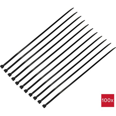 TRU COMPONENTS TC-12533368 Kabelbinder 550 mm 8 mm Schwarz 100 St. (1/3)