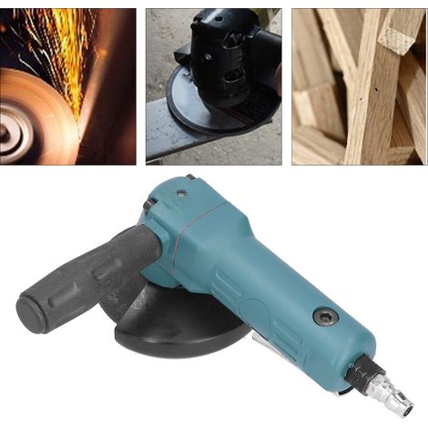 Industrieschleifmaschine (4 Zoll), pneumatischer Winkelschleifer, Poliermaschine, 100-mm-Druckluftschleifmaschine, KP-631 grüne Schneidemaschine (1/5)