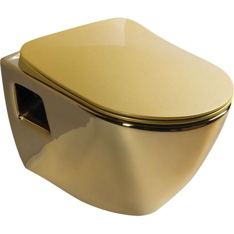 Sapho Paula - WC sospeso, oro TP325-AK00 (1/5)