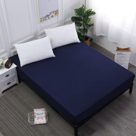 1 Drap-housse,Imperméable,Anti-plis,Bonnet 30 cm,Chambre à coucher (1/4)