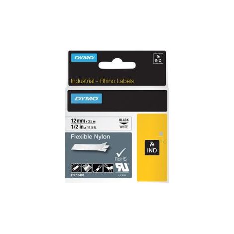 Dymo Schriftband (18488) Black White (S0718100) (1/2)