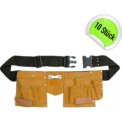 Werkzeuggürtel Werkzeug Gürtel Bauch Tasche 10 Stück (1/4)