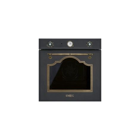 Four multifonction encastrable Smeg SF67C1AO 70 L anthracite laiton ancien (1/5)