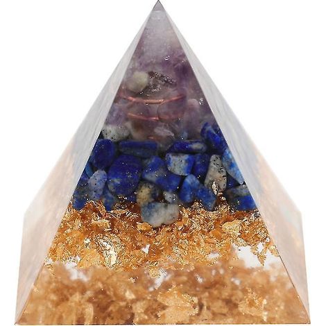 1 pyramide en pierre naturelle