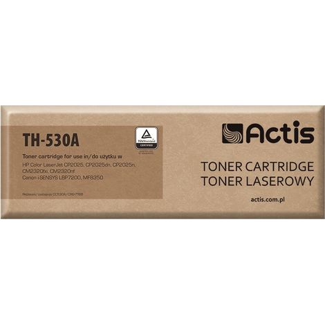 Actis TH-530A toner (replacement for HP 304A CC530A. Canon CRG-718B Standard 3600 pages black)