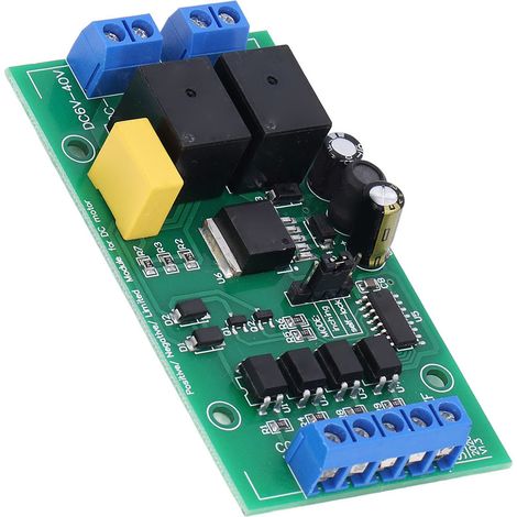 Contrôleur de moteur CC CW CCW, module de commande à large plage de tension 6V/12V/24V, commande de levage avec limiteur 4V-40V (1/5)