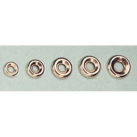 ORLI SOTTOVITE ACCIAIO NICHELATO 14 MM- 10,0 centinaia