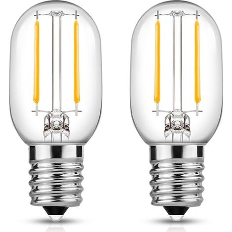 Ampoule à Filament LED E14, T22 1W 10W, Blanc Chaud 2700K Frigo, Lampes à Sel, Lampes, Machine a Coudre, 220-240V (1/5)