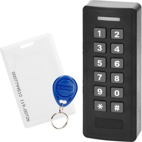 elektrisches Schloss, beleuchtete Tastatur, 125-kHz-RFID-Lesegerät, Verwaltung von 1000 Benutzern, für Tore (1/5)