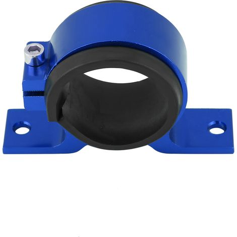 50-mm-Halterung aus Aluminiumlegierung für Kfz-Kraftstoffpumpe, Einzelfilter-Befestigungsklemme, blaue Halterung (1/5)