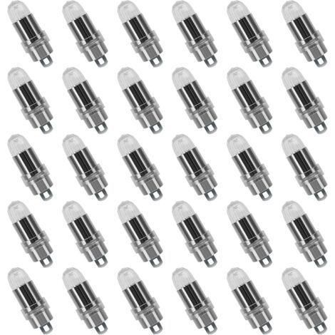 FENOPLASTICA30PCS LED Ballons Lampes Lumineuses Blanc froid pour Lanterne Papier Décoration Mariage, Fête [Classe énergétique A+] (1/5)