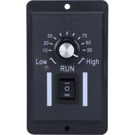 Réducteur de vitesse pour variateur de moteur CC, interrupteur 6 A avec protection contre les courts-circuits, compatible 12 V / 24 V / 36 V / 48 V (1/5)