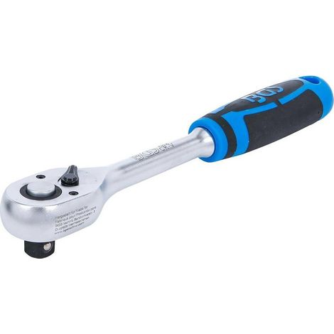 Cliquet Réversible Droit 12,5 mm (1/2) - Denture Fine - Précision et Maniabilité, Acier, Zones Difficiles - D-Work (1/5)