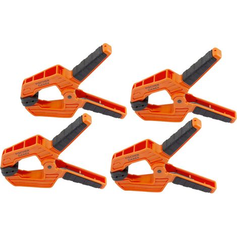 FISCHER DAREX - Jeu de 4 pinces à ressort 110x50mm (1/5)