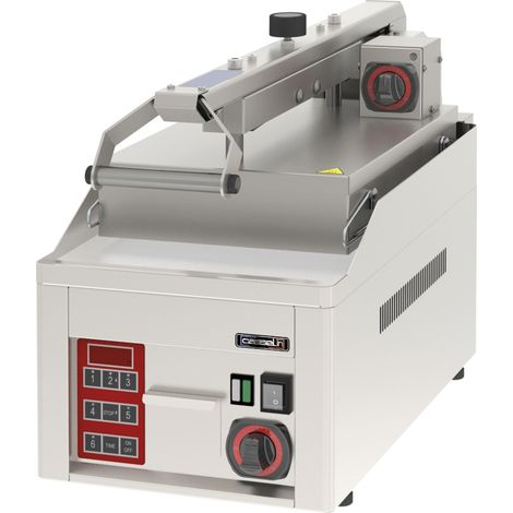 Grill à rabat électrique semi-automatique - Clam - 6000W - Casselin