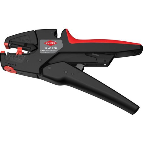 KNIPEX 12 40 200 EAN Pinza spelacavi frontale a regolazione automatica  200 mm