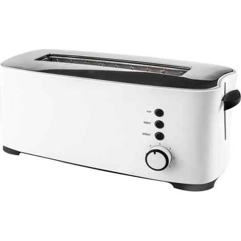 Grille-pain blanc 1000w grand küken
