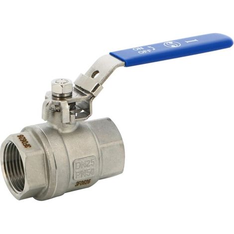 Vanne à boisseau sphérique 2 pièces femelle BSP à décompression 7152