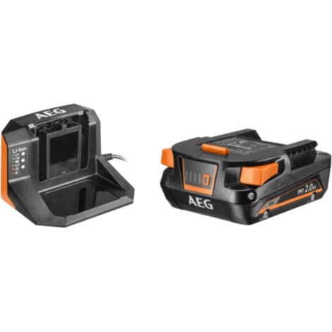 Caricabatterie AEG energy pack - Batteria 2Ah - SETL1820S