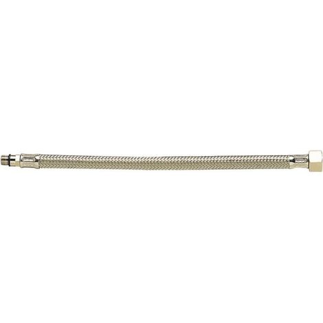 Flexible inox mâle 10/100 - femelle 3/8" longueur 35 cm pour mitigeur - THEWA FLEXT1