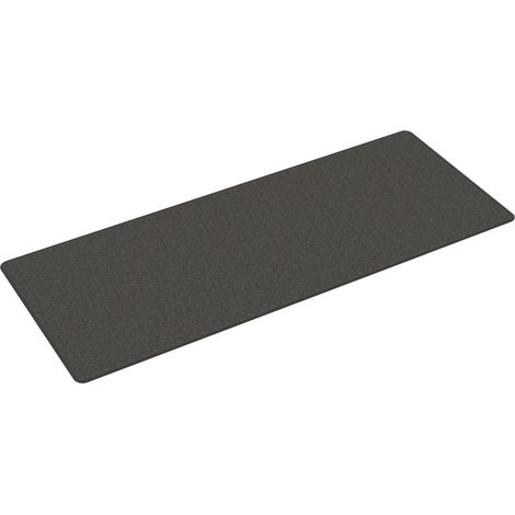 Tapis de couloir aspect sisal anthracite 80x200 cm (1/5)