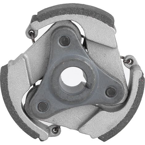 Disque d'embrayage centrifuge à 3 mâchoires pour scooter, en aluminium et fer, pour moto 2 temps 43cc, 47cc et 49cc, noir. (1/5)