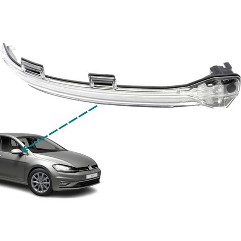 Feu clignotant de rétroviseur droite pour VW Golf 7 et Touran - (1/2)