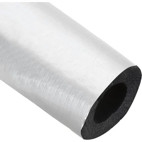 Gaine D'Isolation Pour Tuyau En Mousse, Longueur 3.3FT Enveloppe Autoadhésive De Protection Gel Feuille D'Aluminium 2.36"(60MM) ID x 3cm Épaisseur Irrigation Extérieure Hivernale (1/5)