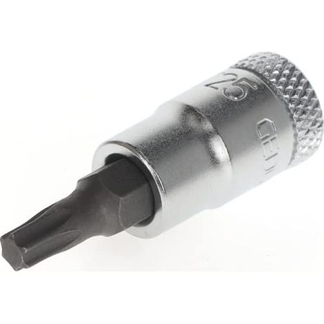 Douille tournevis pour vis TX femelle, Courte, T25, Taille 4,43 mm, 1/4" 6,3 mm, Douille tournevis, Outil, ITX 20 T25 (1/5)